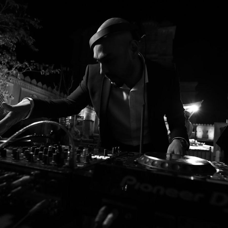 DJ Chonkx at a multicultural wedding event