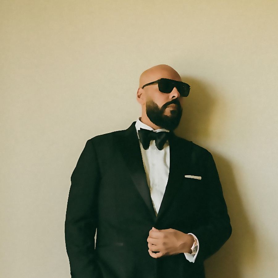 DJ Chonkx, wedding and private event DJ, portrait