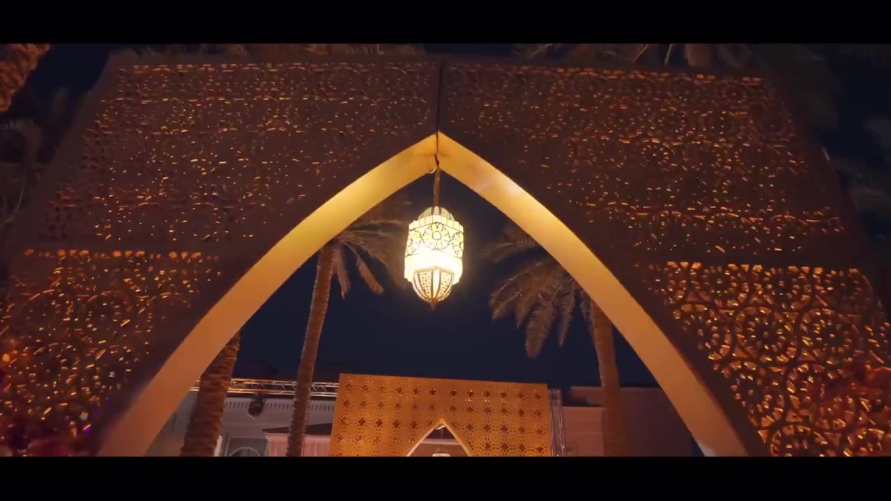 Destination wedding DJ Chonkx at a grand wedding celebration in Bahrain